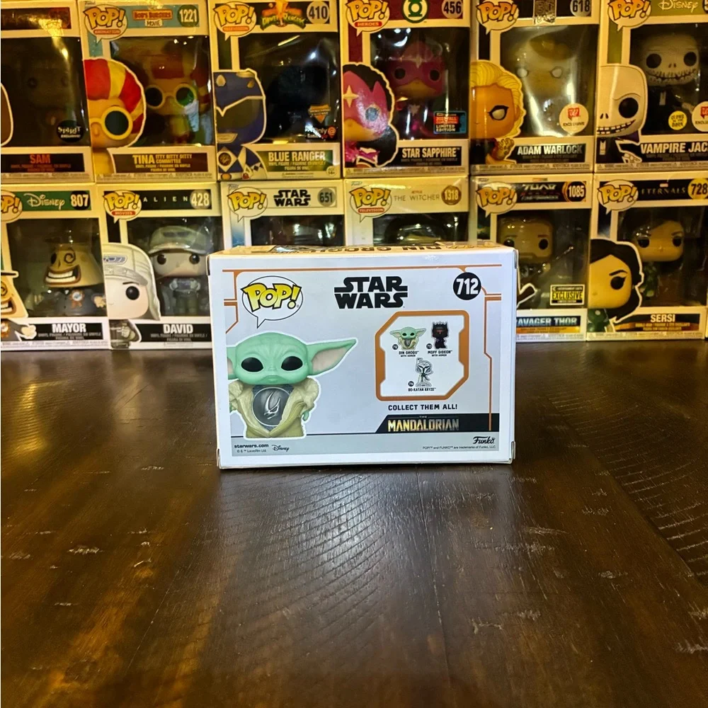 Funko POP! Star Wars The Mandalorian Din Grogu with Armor #712 vinyl